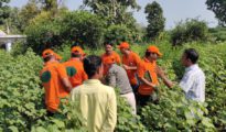 IPM Excursion: Trainees Gain Hands-On AESA Experience in Kalmeshwar