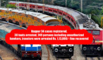 Central Railway crack down on touts, unauthorised hawkers, travelers on disabled coach