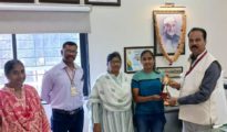 DNC bags gold medal in RTMNU’s Inter-Collegiate Girls’ Wrestling Competition