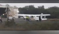Video: Aircraft caught in vehicular traffic at Nagpur Flying Club!