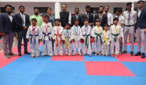DPS mihan hosts karate superstars an open house karate tournament