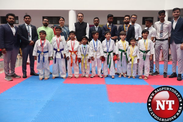 DPS mihan hosts karate superstars an open house karate tournament