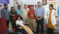 मनपातर्फे आयोजित रक्तदान शिबिरला पहिल्याच दिवशी नागरिकांचा उस्फूर्त प्रतिसाद
