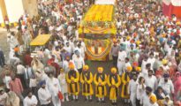 In Pics: Sikh community takes out procession to mark Prakash Parv in Nagpur