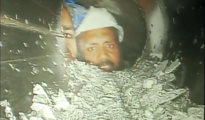 WATCH: Rescuers release first visuals of workers stuck in Uttarkashi tunnel
