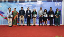 Valedictory Ceremony of MIMUN 3.0 was held on 3rd December 2023 in DPS MIHAN