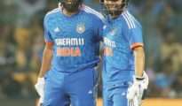 Rohit dazzles as India eke out thrilling win over Afghanistan