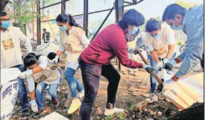 Good response to NMC’s cleanliness drive on New Year