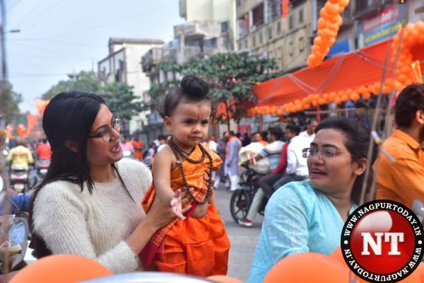 In Pics: Spiritual fervor lights up Nagpur as historic Shri Ram Pran Pratishtha Mahotsav unfolds in Ayodhya