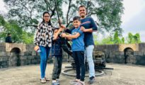Fashion Blogger brothers celebrate R-Day at Sitabuldi Fort at Nagpur