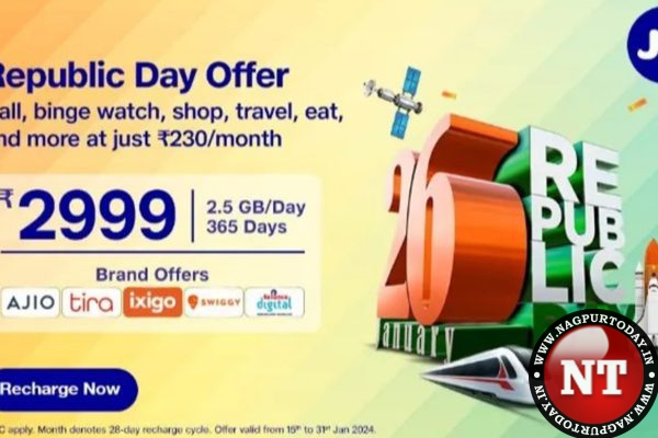 Jio announces annual recharge plan with Republic Day offer