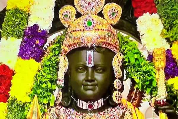 Watch Finally, Ram Lalla viraajmaan in Ayodhya