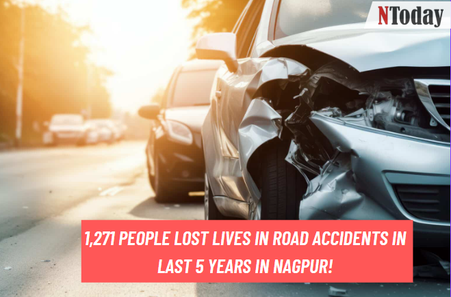नागपुरात रस्ते अपघाताचा कहर; गेल्या 5 वर्षात 1271 जणांना गमवावा लागला जीव !