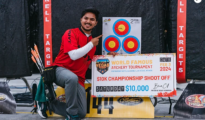 Another Triumph: Nagpur’s Ojas bags shoot off gold in Las Vegas archery event