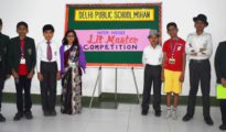 Captivating Inter House Lit Master – Monologue Competition held at DPS MIHAN