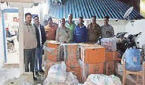 Crime Branch team seizes flavoured tobacco products worth over Rs 7 lakh