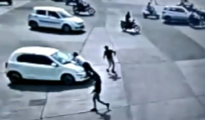 Drunkard drags on-duty cop on car’s bonnet in Bajaj Nagar, Nagpur
