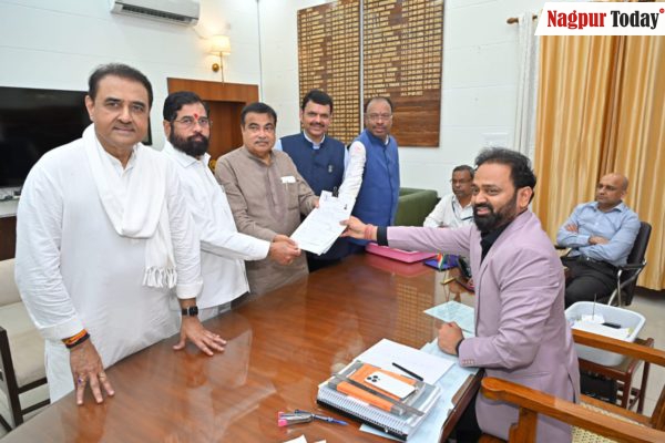 Lok Sabha Elections: Nitin Gadkari files nomination for Nagpur seat