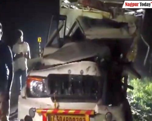 8 killed in goods vehicle-truck crash in Chh’garh