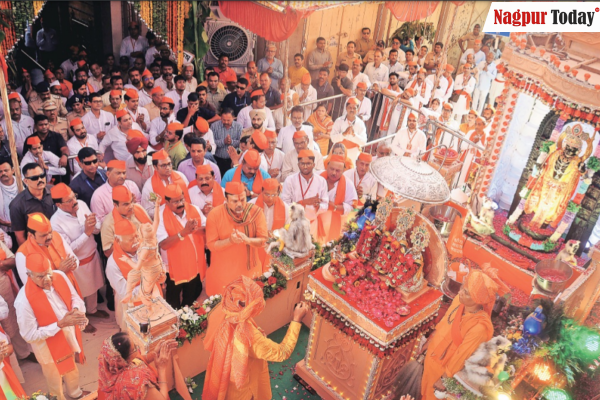 Saffron wave sweeps Nagpur as city celebrates Ram Navami with grandeur and devotion