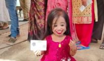 LS polls: Jyoti Amge, world’s shortest living woman, casts her vote in Nagpur