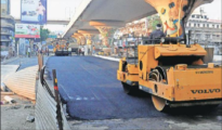 Relief: Panchsheel Square Bridge all set to partially open for traffic from Apr 2