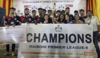 Electrifying Eels Emerges winner( boys category)) & Cool Kingfisher (girls category)  at Raisoni Premier League Season 9