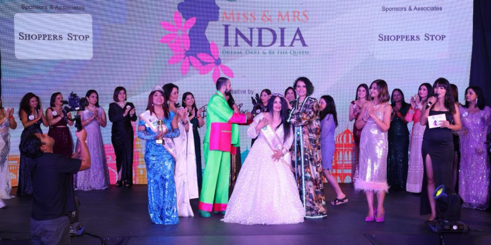 Rajwant Wahn from Nagpur bags Mrs India runner up title