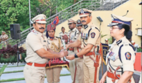 Senior PI Vinod Choudhary, 17 other cops honoured with DGP’s Insignia in Nagpur