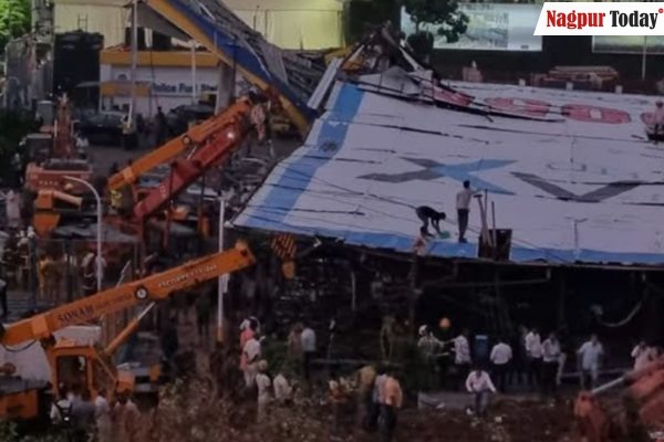 14 killed as hoarding collapses in Mumbai, ad agency under scanner for violations