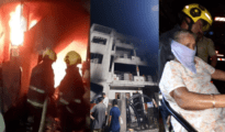 Fire breaks out in godown, nine persons rescued from third floor in Nagpur