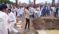 Violence Erupts Over Deekshabhoomi Underground Parking Project in Nagpur