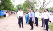 Nagpur Commissioner Inspects Radisson Blu Site for Proposed ‘Smart Food Hub’