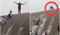Video: Nagpur Youth Drowns in Makardhokda Lake During Stunt
