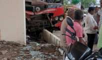 Nagpur: Khurana express bus collides with truck in Wadi, No casualties reported