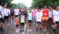 Nagpur’s “Swachhata Marathon” Enthralls Citizens Despite Rain