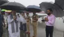 Union Home Minister Amit Shah Arrives in Nagpur