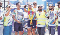Nagpur’s ultracyclist Samarth defends solo title in Race Across India