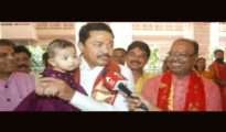No politics: Patole, Bawankule visit Koradi Devi Temple together to seek blessings