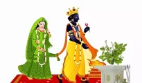 Vibrant, spiritual Tulsi Vivah ceremony marks start of Hindu wedding season