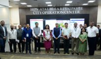 Principal Secretary of Urban Development Department visited NMC and Smart City