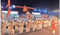 Nagpur turns into Pandharpur as 2000 Varkaris perform ‘Abhangwari’ at KSM