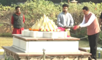 Fadnavis and Shinde Pay Tributes at RSS Founder Hedgewar’s Memorial in Nagpur