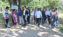 Commissioner Orders Audit of Slow-Moving Work at Nagpur’s Dattatraya Nagar Garden