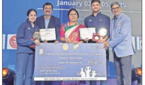 Nagpur’s Ritika Thaker wins twin silver in badminton