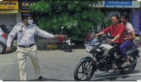 Empty head!! Over 8.92 lakh challans in 2024 for helmetless ride in Nagpur
