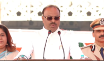 Video: Bawankule Unfurled Tricolour at Kasturchand Park