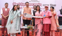 CM Fadnavis Distributes Pink E-Rickshaws to Women