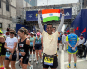 Nagpur’s Ashish Agrawal Becomes First from City to Run the Boston Marathon