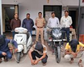 Mankapur Police Nab Drug Trio, Seize MD Worth Over ₹4 Lakh